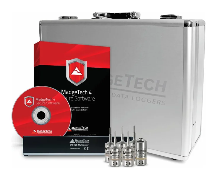 MadgeTech AVS140-6 autoclave validation kit