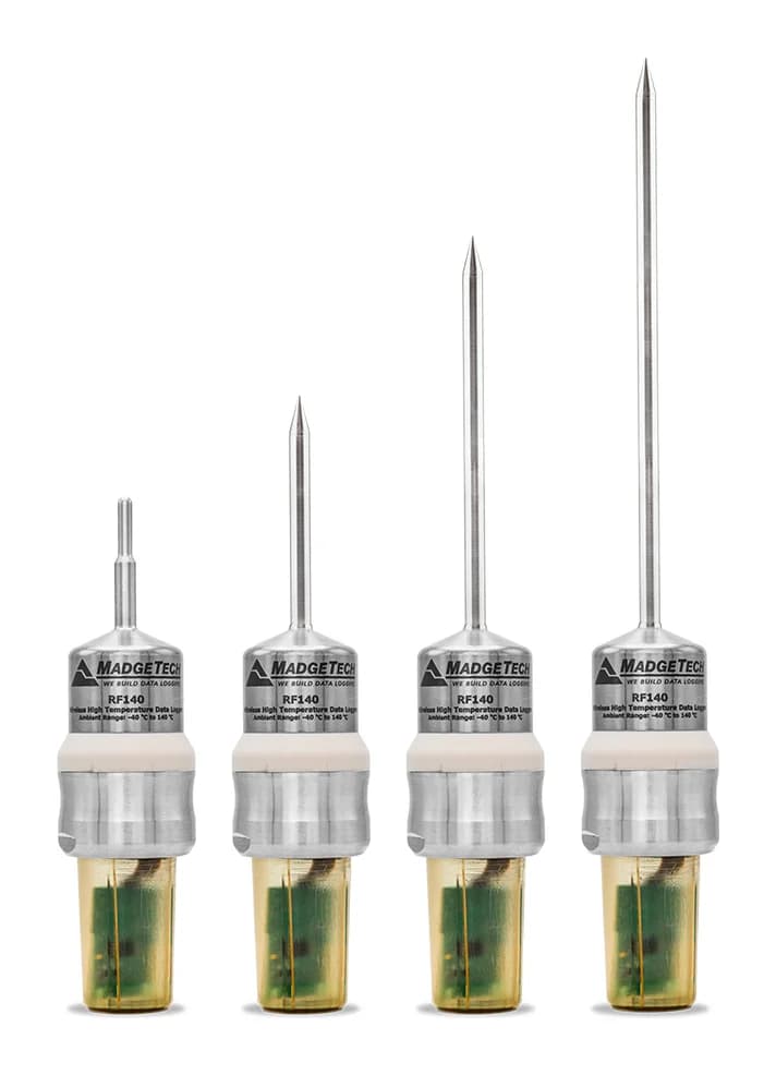 MadgeTech RF140 wireless high temperature data loggers
