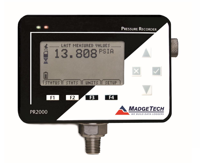 PR2000 - Pressure Data Logger with LCD Screen